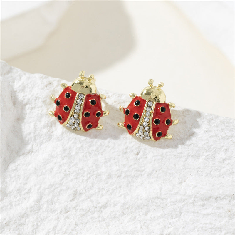 Aretes Ladybug