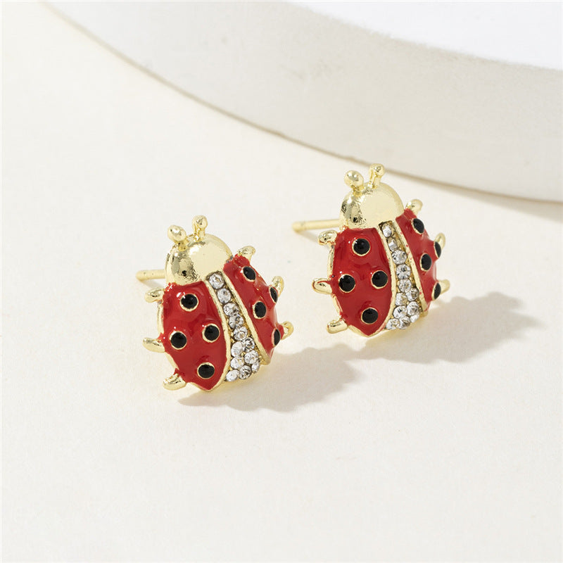 Aretes Ladybug