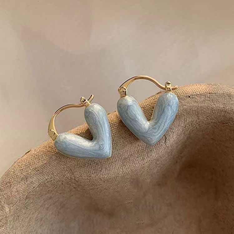 Aretes de corazón Thalía