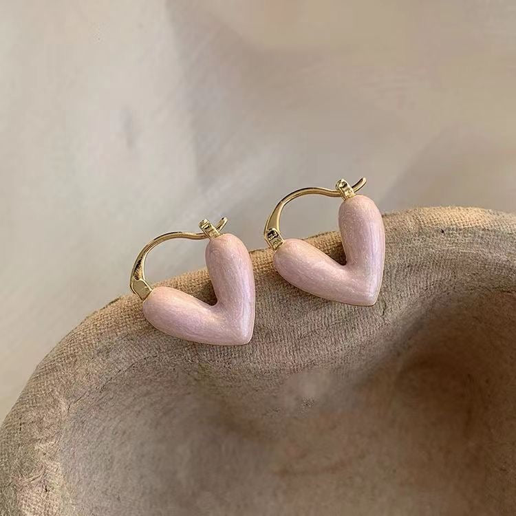 Aretes de corazón Thalía