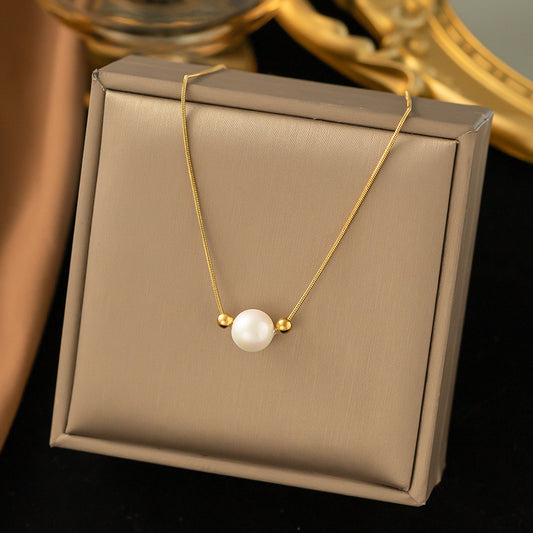 Collar perlita Amor