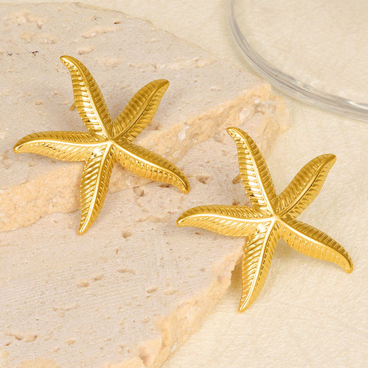 Aretes star acero