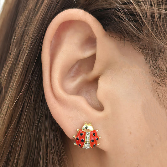 Aretes Ladybug