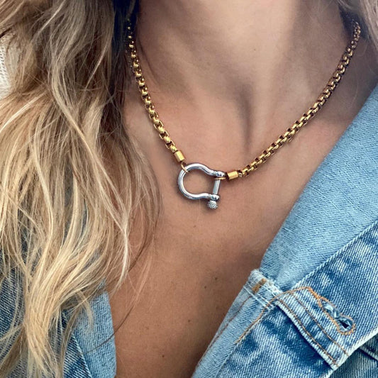 Collar Rizo plata