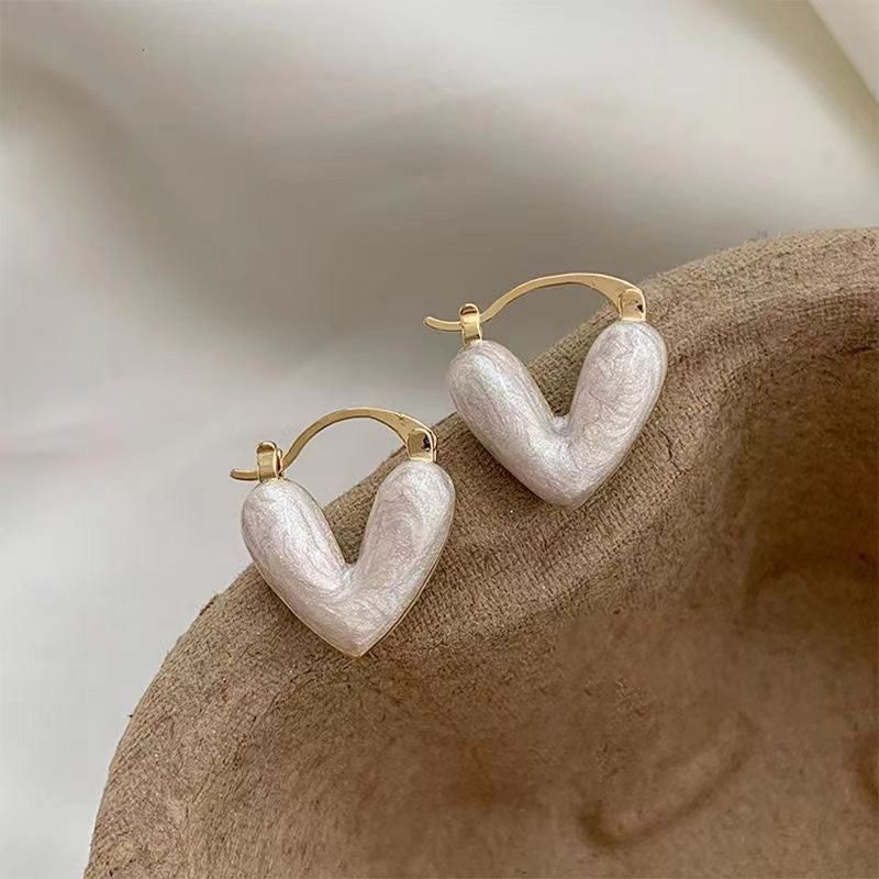 Aretes de corazón Thalía