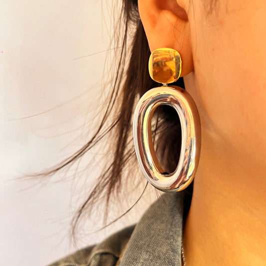 Aretes bitono Rhiana