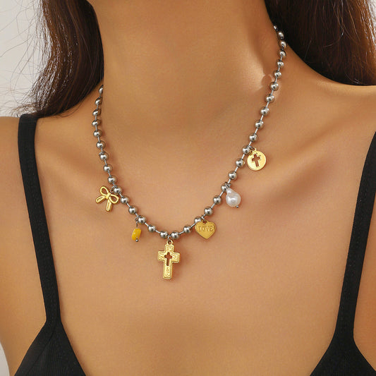 Collar María bitono