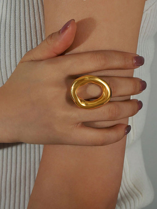 Anillo Glam dorado