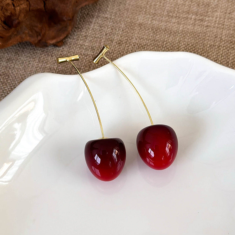 Aretes cereza